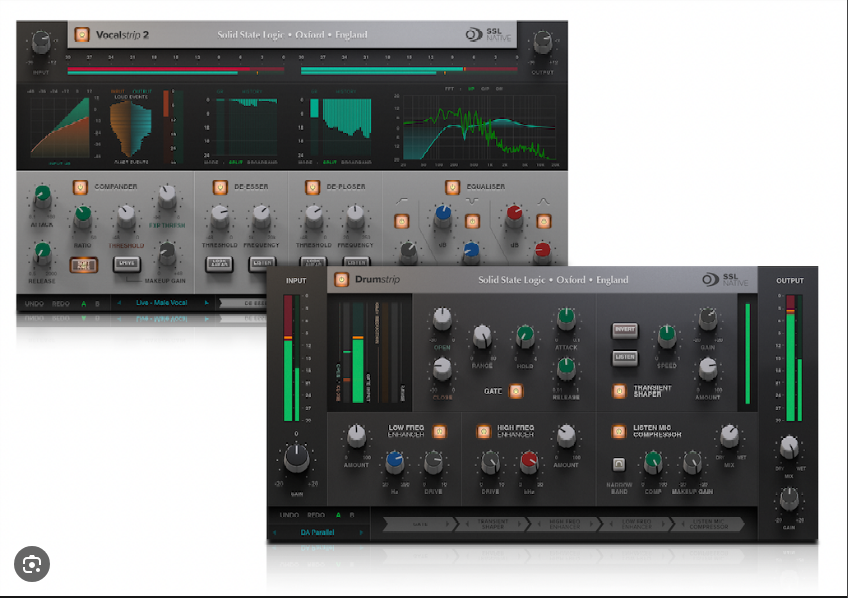 SSL Drumstrip + Vocalstrip 2